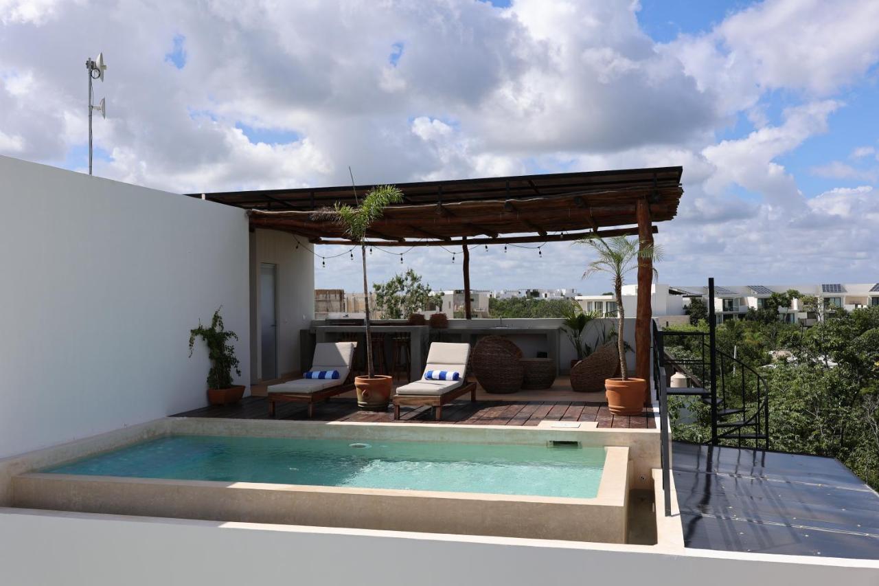 Rosa Azul Tulum Aparthotel Exterior photo