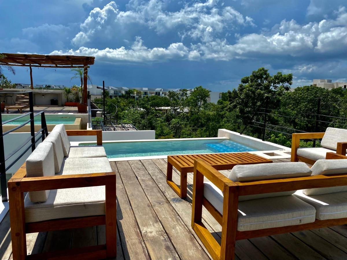 Rosa Azul Tulum Aparthotel Exterior photo