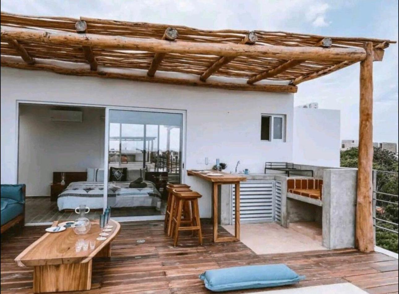 Rosa Azul Tulum Aparthotel Exterior photo
