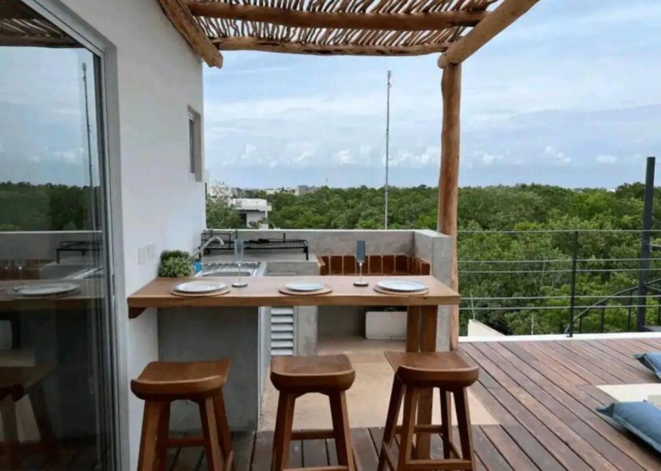 Rosa Azul Tulum Aparthotel Exterior photo